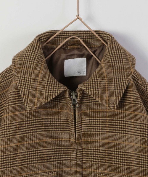 LOWRYS FARM(ローリーズファーム)の「チェックZIPブルゾン 950170(ブルゾン・キッズ・チェック・110cm/120cm/130cm)」の2枚目の写真