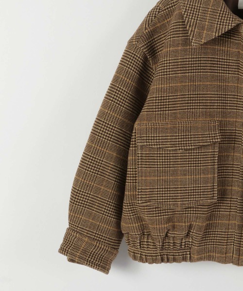 LOWRYS FARM(ローリーズファーム)の「チェックZIPブルゾン 950170(ブルゾン・キッズ・チェック・110cm/120cm/130cm)」の5枚目の写真