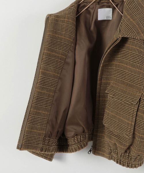 LOWRYS FARM(ローリーズファーム)の「チェックZIPブルゾン 950170(ブルゾン・キッズ・チェック・110cm/120cm/130cm)」の7枚目の写真