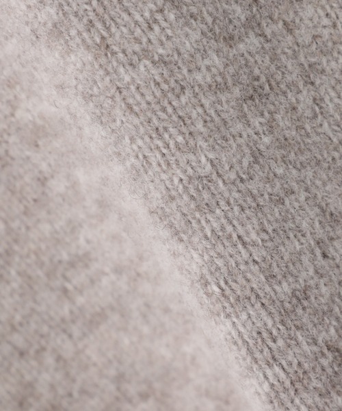 YVON（イヴォン）の「《YVON》ホールガーメント(R)ハイネックニット（ニット/セーター・レディース・ブラウン/モカ・9号）」の9枚目の写真