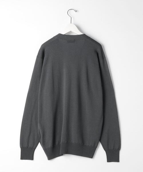 JOHN SMEDLEY(ジョンスメドレー)の「<JOHN SMEDLEY(ジョン スメドレー)>A4545 24G カーディガン(カーディガン/ボレロ・メンズ・ダークグレー/ブラック・M/S/L)」の5枚目の写真