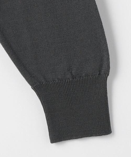 JOHN SMEDLEY(ジョンスメドレー)の「<JOHN SMEDLEY(ジョン スメドレー)>A4545 24G カーディガン(カーディガン/ボレロ・メンズ・ダークグレー/ブラック・M/S/L)」の6枚目の写真