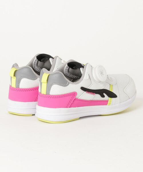 DIAL DRIVE（ダイヤルドライブ）の「ダイヤルドライブ  ダイヤルDRIVE フュージョン（スニーカー・キッズ・ホワイト・23.0cm/22.0cm/21.0cm/19.0cm/20.0cm）」の2枚目の写真