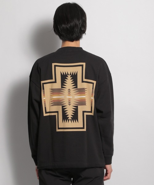 PENDLETON（ペンドルトン）の「【PENDLETON(ペンドルトン)】別注バックプリントスウェット（スウェット・メンズ・ブラック/ベージュ/ネイビー/アイボリー・MEDIUM/LARGE）」の10枚目の写真