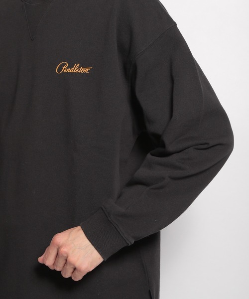 PENDLETON（ペンドルトン）の「【PENDLETON(ペンドルトン)】別注バックプリントスウェット（スウェット・メンズ・ブラック/ベージュ/ネイビー/アイボリー・MEDIUM/LARGE）」の22枚目の写真
