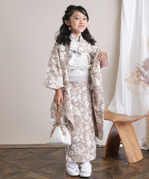 肌触りがいい ウタタネ ひよこ商店 七五三 正月 着物 - 和服