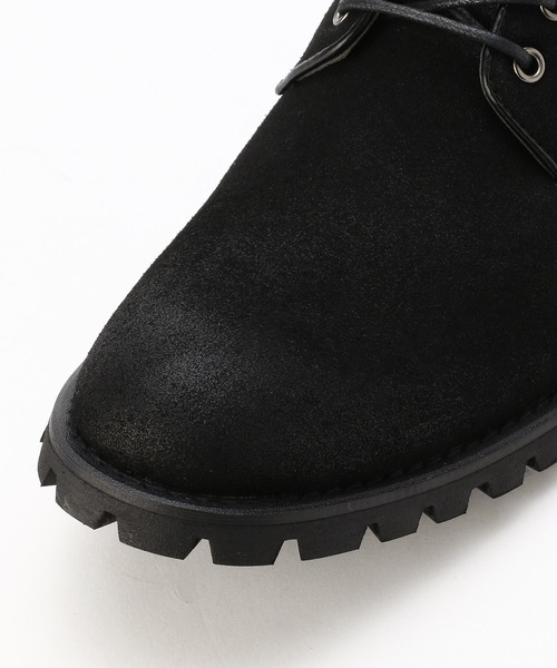 HIDEAWAYS NICOLE（ハイダウェイニコル）の「ファブリックブーツ（ブーツ・メンズ・チャコールグレー/ブラック/ベージュ/ネイビー・25.5cm/27.5cm/26.5cm）」の8枚目の写真