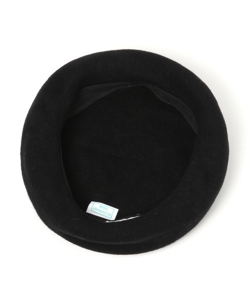 LEPSIM(レプシィム)の「洗えるバスクベレー 217444(ハンチング/ベレー帽・レディース・ブラック/ブラウン/アイボリー・ONE SIZE)」の10枚目の写真