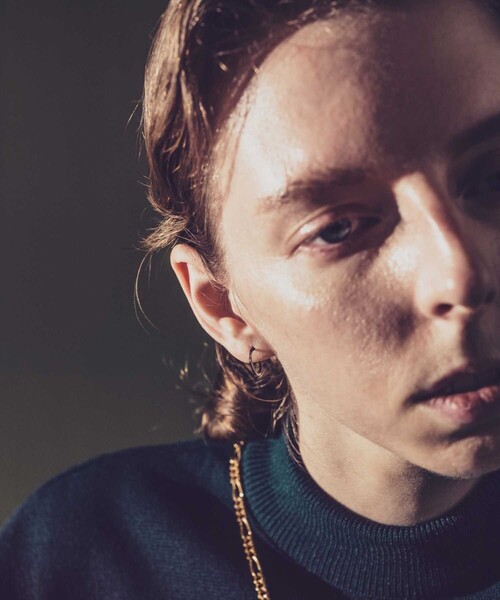 and cloud（アンドクラウド）の「Hoop Pierce S / Single（ピアス（片耳用）・レディース・ブラック/シルバー/イエローゴールド・FREE）」の15枚目の写真