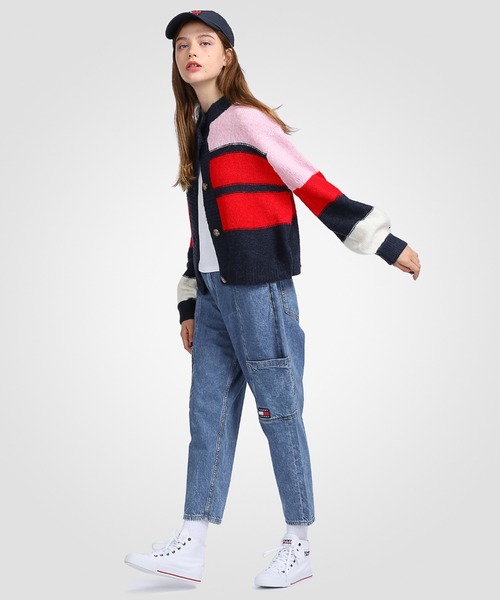 tommy jeans(トミー ジーンズ)の「カラーブロックハイネックカーディガン(カーディガン/ボレロ・レディース・マルチ・SMALL/MEDIUM)」の8枚目の写真