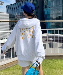 【SLOPPY/スロッピー】裏毛ジップパーカ