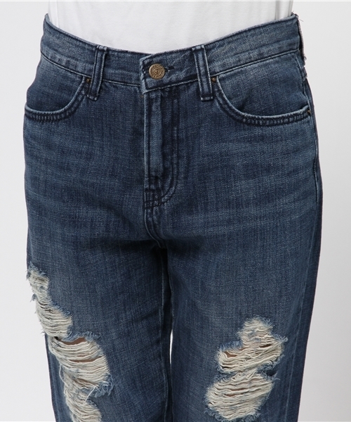 WHO'S WHO gallery（フーズフーギャラリー）の「クラッシュデニムスキニー（デニムパンツ・レディース・ブルー・MEDIUM/SMALL）」の5枚目の写真