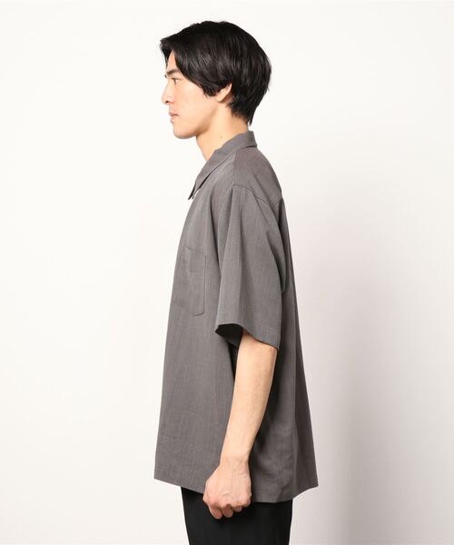 HEALTH（ヘルス）の「HEALTH/ヘルス/Summer Shirts #3/サマーシャツ＃3（シャツ/ブラウス・メンズ・グレー・LARGE）」の3枚目の写真