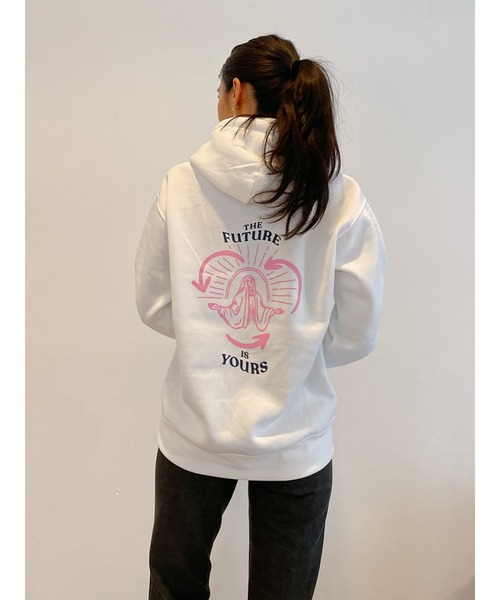 Vicente（ヴィセンテ）の「The future is yours sweat（スウェット・レディース・ホワイト/ブラック/グレー・FREE）」の15枚目の写真