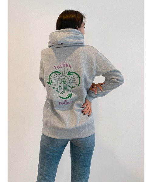 Vicente（ヴィセンテ）の「The future is yours sweat（スウェット・レディース・ホワイト/ブラック/グレー・FREE）」の16枚目の写真