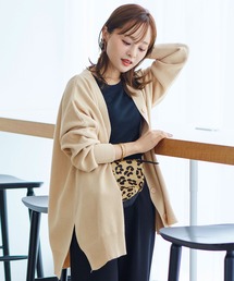 KOBE LETTUCE | [ 田中亜希子さんコラボ ]ポンチョニットカーディガン[C5716](カーディガン/ボレロ)