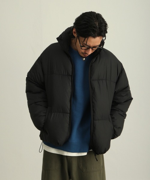 セール】【ZIP FIVE】 オーバーサイズ ナイロン 中綿 ファイバー