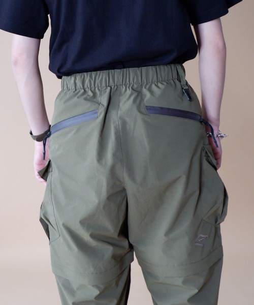MANASTASH（マナスタッシュ）の「MANASTASH/マナスタッシュ　EXTRA MILE INFINITY PANTS エクストラマイルインフィニティパンツ 7126035（カーゴパンツ・メンズ・ブラック/オリーブ・MEDIUM/LARGE）」の5枚目の写真
