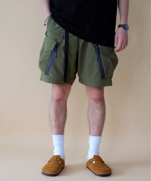 MANASTASH（マナスタッシュ）の「MANASTASH/マナスタッシュ　EXTRA MILE INFINITY PANTS エクストラマイルインフィニティパンツ 7126035（カーゴパンツ・メンズ・ブラック/オリーブ・MEDIUM/LARGE）」の8枚目の写真