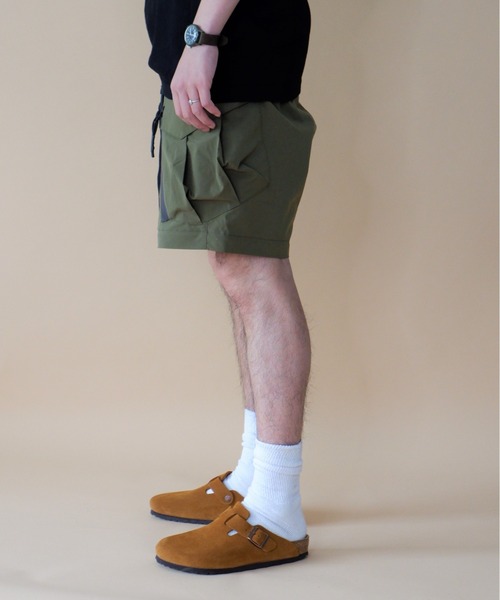 MANASTASH（マナスタッシュ）の「MANASTASH/マナスタッシュ　EXTRA MILE INFINITY PANTS エクストラマイルインフィニティパンツ 7126035（カーゴパンツ・メンズ・ブラック/オリーブ・MEDIUM/LARGE）」の9枚目の写真