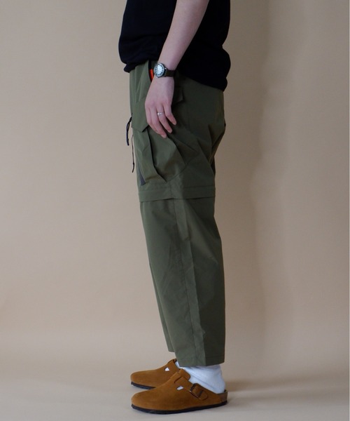 MANASTASH（マナスタッシュ）の「MANASTASH/マナスタッシュ　EXTRA MILE INFINITY PANTS エクストラマイルインフィニティパンツ 7126035（カーゴパンツ・メンズ・ブラック/オリーブ・MEDIUM/LARGE）」の12枚目の写真