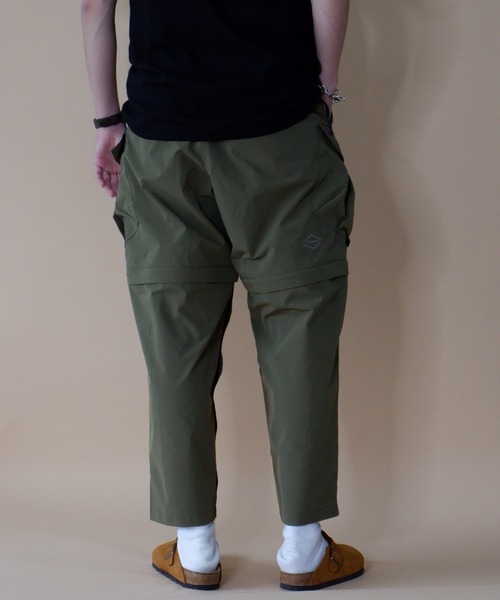 MANASTASH（マナスタッシュ）の「MANASTASH/マナスタッシュ　EXTRA MILE INFINITY PANTS エクストラマイルインフィニティパンツ 7126035（カーゴパンツ・メンズ・ブラック/オリーブ・MEDIUM/LARGE）」の13枚目の写真