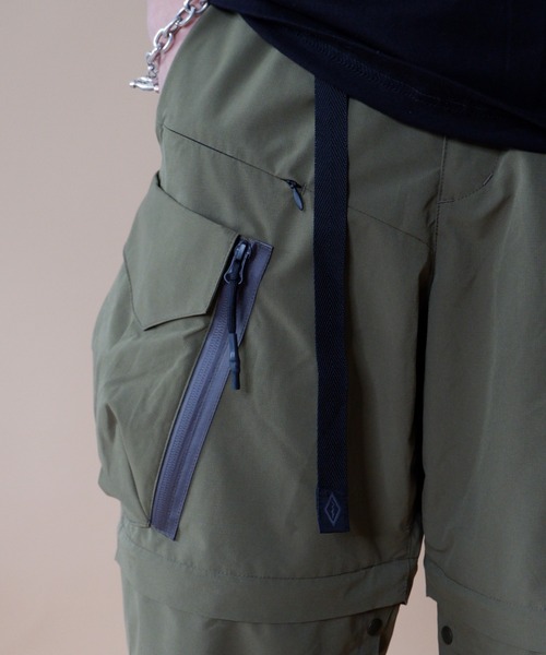 MANASTASH（マナスタッシュ）の「MANASTASH/マナスタッシュ　EXTRA MILE INFINITY PANTS エクストラマイルインフィニティパンツ 7126035（カーゴパンツ・メンズ・ブラック/オリーブ・MEDIUM/LARGE）」の14枚目の写真