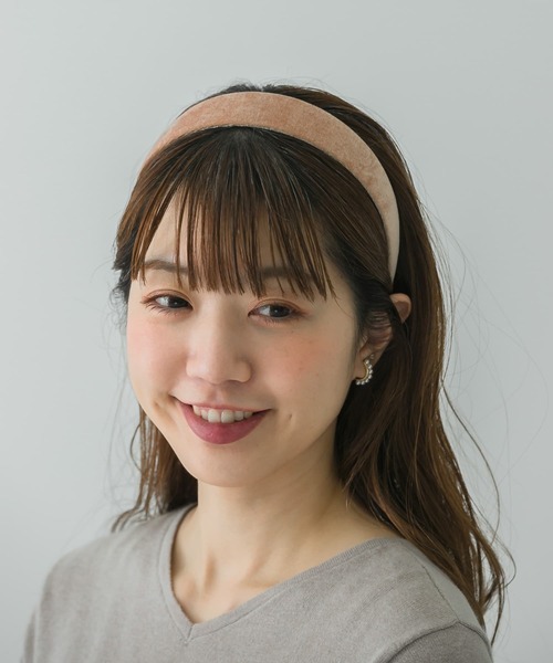 URBAN RESEARCH Sonny Label(アーバンリサーチサニーレーベル)の「ワイドベロアカチューシャ(カチューシャ・レディース・ブラック/キャメル・ONE)」の6枚目の写真