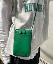 Actually | フェイクレザー モバイルポーチ / スマホショルダー(ショルダーバッグ)