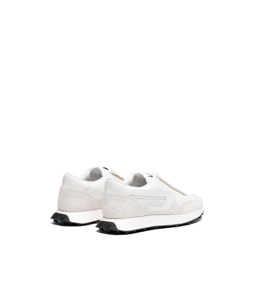 DIESEL（ディーゼル）の「レディース MIX素材 ランニングスニーカー（スニーカー・レディース・ホワイト/ブラック/レッド/ホワイト系その他・35/38/36/37/39）」の10枚目の写真