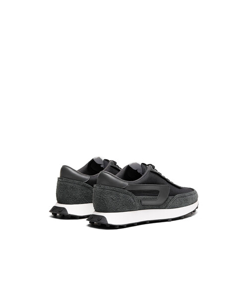 DIESEL（ディーゼル）の「レディース MIX素材 ランニングスニーカー（スニーカー・レディース・ホワイト/ブラック/レッド/ホワイト系その他・35/38/36/37/39）」の13枚目の写真