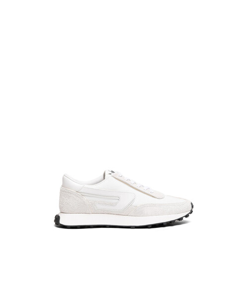 DIESEL（ディーゼル）の「レディース MIX素材 ランニングスニーカー（スニーカー・レディース・ホワイト/ブラック/レッド/ホワイト系その他・35/38/36/37/39）」の7枚目の写真