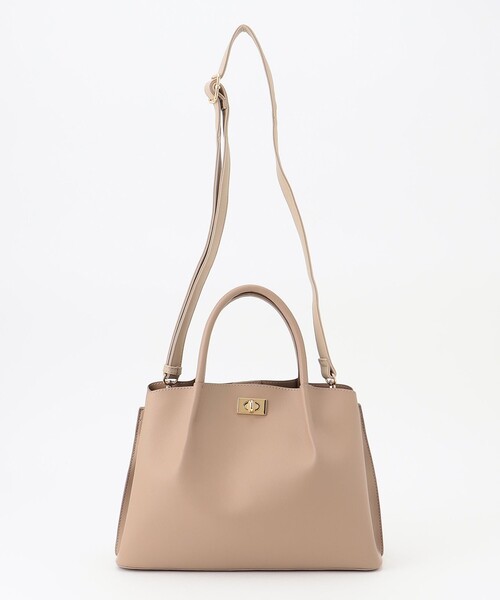 ANY SIS（エニィスィス）の「メタルポイントシンプリー トートバッグ（トートバッグ・レディース・ブラック系/ベージュ系/アイボリー系・2）」の20枚目の写真