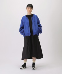 zucca ノーカラージャケット 青 ドット柄　美品 61892111b_b_06_215.jpg
