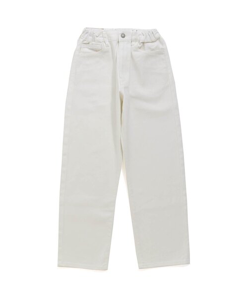 F.O.U(エフオーユー)の「5ポケット デニムパンツ_ジュニア 10分丈(その他パンツ・キッズ・ネイビー/ブルー/キナリ・150/160)」の2枚目の写真