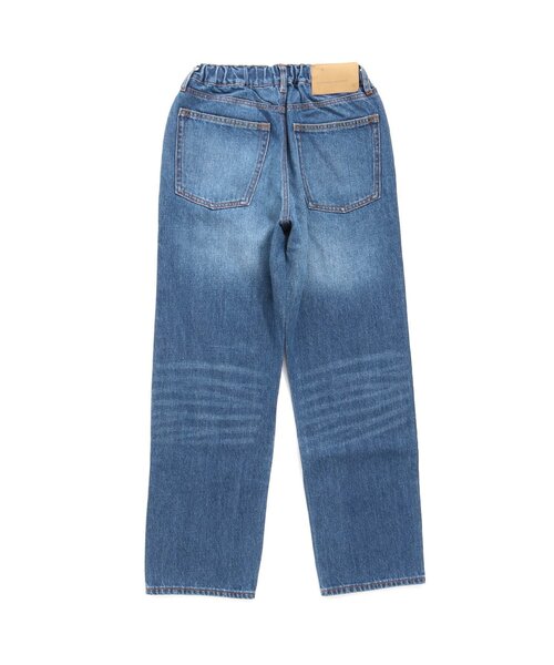 F.O.U(エフオーユー)の「5ポケット デニムパンツ_ジュニア 10分丈(その他パンツ・キッズ・ネイビー/ブルー/キナリ・150/160)」の4枚目の写真