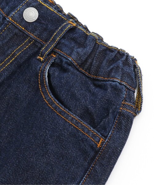 F.O.U(エフオーユー)の「5ポケット デニムパンツ_ジュニア 10分丈(その他パンツ・キッズ・ネイビー/ブルー/キナリ・150/160)」の8枚目の写真