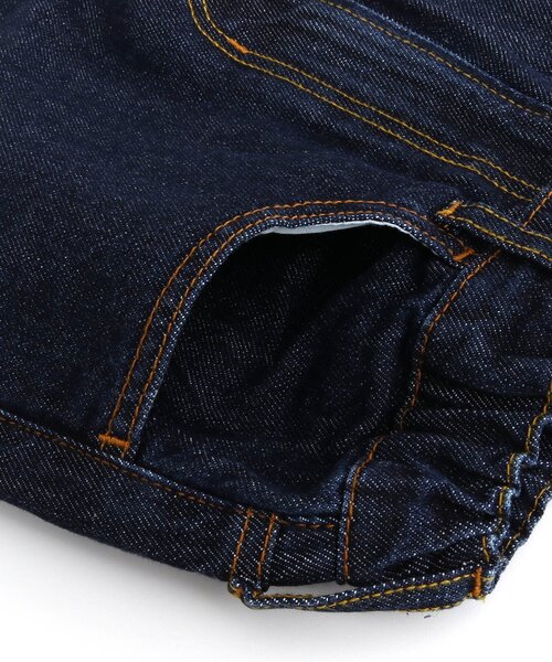 F.O.U(エフオーユー)の「5ポケット デニムパンツ_ジュニア 10分丈(その他パンツ・キッズ・ネイビー/ブルー/キナリ・150/160)」の11枚目の写真