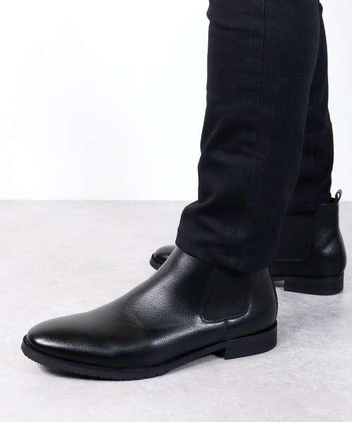 Dedes(デデス)の「Dedes / 幅広4E サイドゴアショートブーツ (6321)(ブーツ・メンズ・ブラウン系その他/ダークブラウン/キャメル/ブラック系その他/ブラック・43/40/41/42/44)」の8枚目の写真