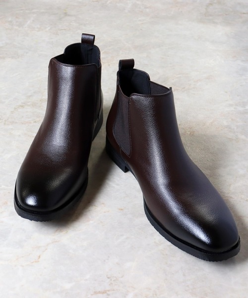 Dedes(デデス)の「Dedes / 幅広4E サイドゴアショートブーツ (6321)(ブーツ・メンズ・ブラウン系その他/ダークブラウン/キャメル/ブラック系その他/ブラック・43/40/41/42/44)」の13枚目の写真