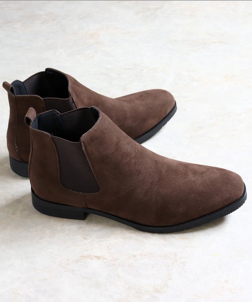 Dedes(デデス)の「Dedes / 幅広4E サイドゴアショートブーツ (6321)(ブーツ・メンズ・ブラウン系その他/ダークブラウン/キャメル/ブラック系その他/ブラック・43/40/41/42/44)」の15枚目の写真