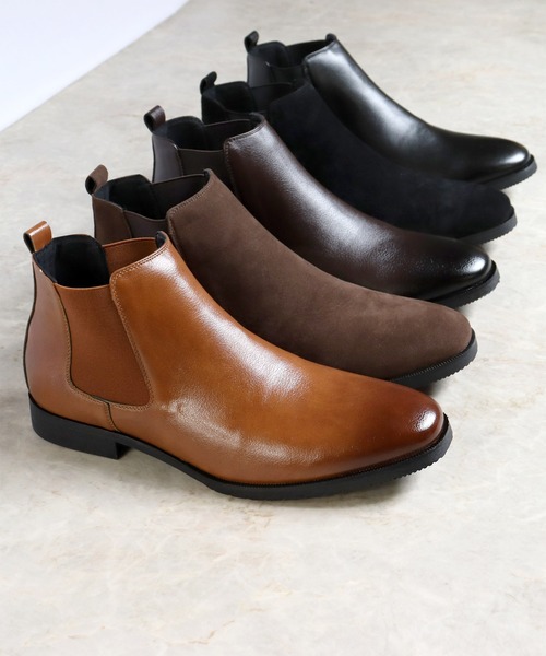 Dedes(デデス)の「Dedes / 幅広4E サイドゴアショートブーツ (6321)(ブーツ・メンズ・ブラウン系その他/ダークブラウン/キャメル/ブラック系その他/ブラック・43/40/41/42/44)」の18枚目の写真