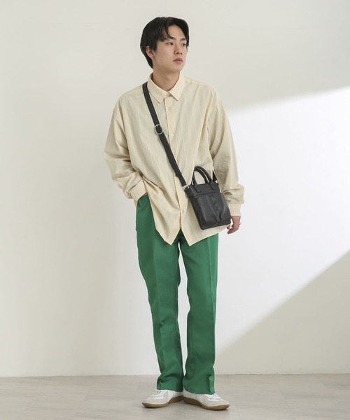 SENSE OF PLACE by URBAN RESEARCH（センスオブプレイスバイアーバンリサーチ）の「ヘルメットミニショルダーバッグ（ショルダーバッグ・メンズ・ブラック/ライトベージュ・ONE）」の12枚目の写真