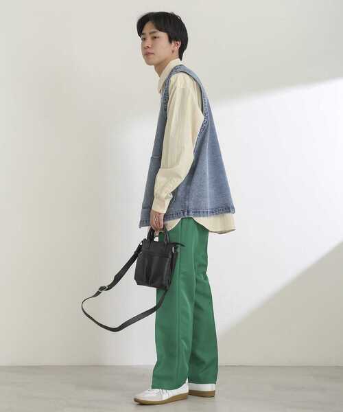 SENSE OF PLACE by URBAN RESEARCH（センスオブプレイスバイアーバンリサーチ）の「ヘルメットミニショルダーバッグ（ショルダーバッグ・メンズ・ブラック/ライトベージュ・ONE）」の13枚目の写真