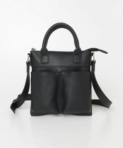 SENSE OF PLACE by URBAN RESEARCH（センスオブプレイスバイアーバンリサーチ）の「ヘルメットミニショルダーバッグ（ショルダーバッグ・メンズ・ブラック/ライトベージュ・ONE）」の14枚目の写真