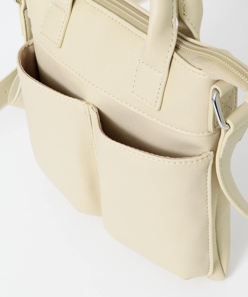 SENSE OF PLACE by URBAN RESEARCH（センスオブプレイスバイアーバンリサーチ）の「ヘルメットミニショルダーバッグ（ショルダーバッグ・メンズ・ブラック/ライトベージュ・ONE）」の18枚目の写真