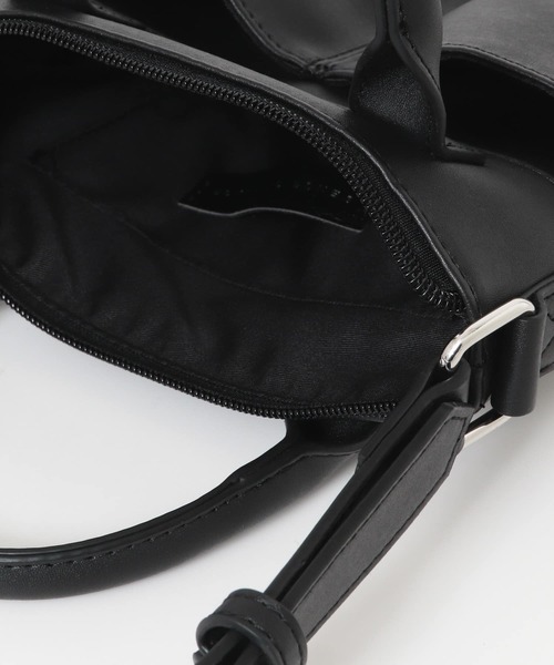 SENSE OF PLACE by URBAN RESEARCH（センスオブプレイスバイアーバンリサーチ）の「ヘルメットミニショルダーバッグ（ショルダーバッグ・メンズ・ブラック/ライトベージュ・ONE）」の20枚目の写真