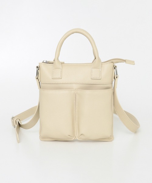 SENSE OF PLACE by URBAN RESEARCH（センスオブプレイスバイアーバンリサーチ）の「ヘルメットミニショルダーバッグ（ショルダーバッグ・メンズ・ブラック/ライトベージュ・ONE）」の3枚目の写真