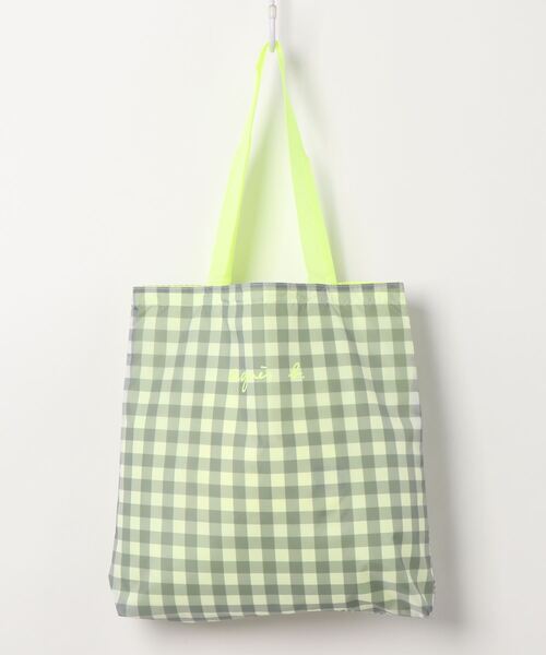 アニエスペーリバーシブルトートーバッグ新品タグ付き agnes b. トートバッグ リバーシブル ロゴトートバッグ YAS18