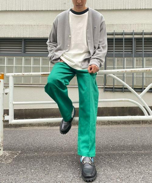 CIAOPANIC(チャオパニック)の「【ユニセックスで着用可能】センタープレスカラーチノワークパンツ(チノパンツ・メンズ・ホワイト/ブラック/グリーン/ブルー/オレンジ・SMALL/MEDIUM/LARGE)」の20枚目の写真